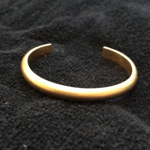 Madewell Gold Cuff Bracelet